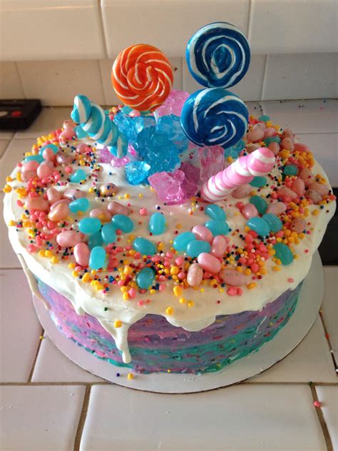 cotton candy cake decorations candy cake the lindsay ann all finished off with a