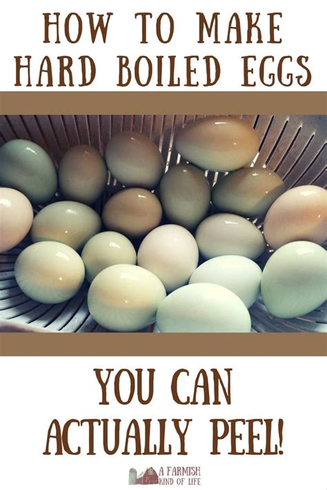 With a nonstick pan, enough oil, and a good spatula, you should be good to go. Make Hard-boiled Eggs You Can Actually Peel - A Farmish ...