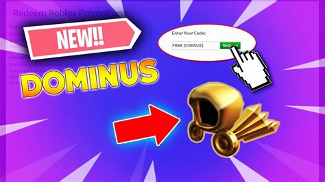 Roblox is an online virtual playground and workshop, where kids of all ages can safely interact, create, have fun, and learn. How To Make Your Own Dominus In Roblox Free | Roblox Free ...