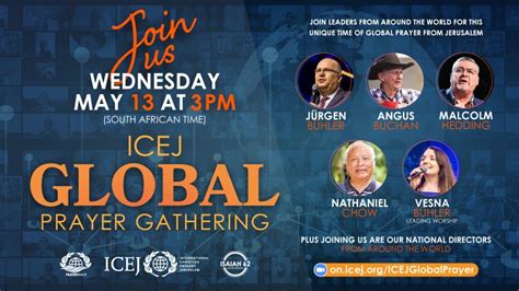 Icej Global Prayer Gathering Youtube