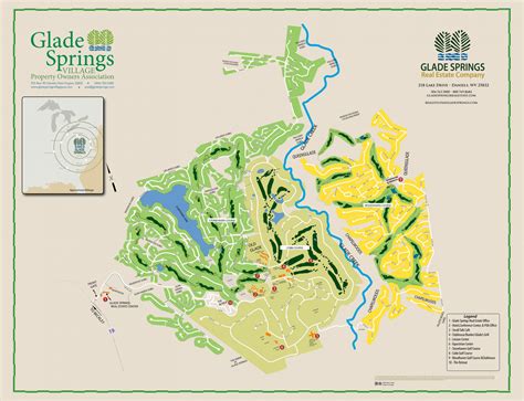 Property Map - Glade Springs Real Estate