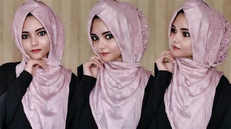 everyday easy hijab tutorial chest coverage youtube
