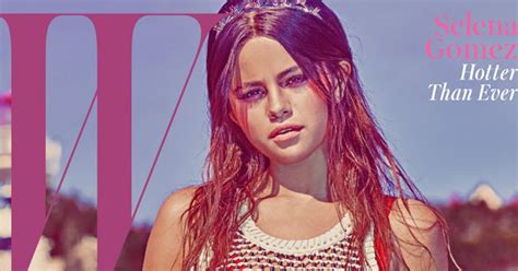 Selena Gomez Brings On The Heat For The American Fashion Issue Of W
