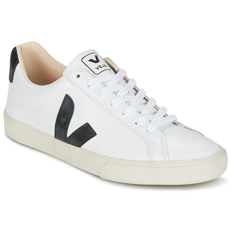 Veja V 10 Leather Trainers In White For Men Lyst