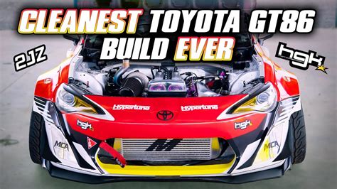 Cleanest Modified Toyota Gt86 Drift Car Build Ever Hgk Gt86 2jz