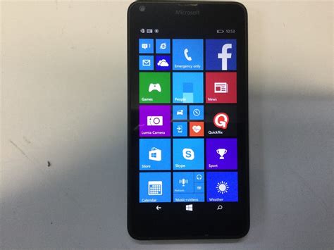 Microsoft Lumia 640 Lte Rm 1074 8gb Black No Charger