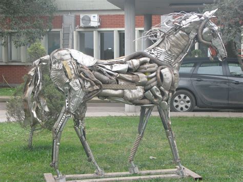 Scrap Metal Horse Farm Art Scrap Metal Art Art Works