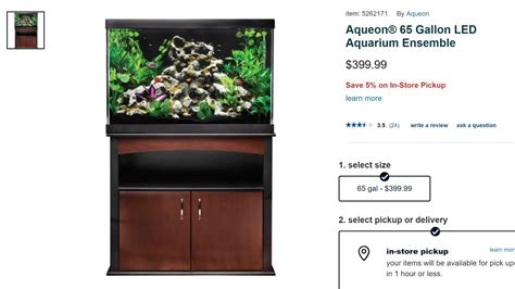 Aqueonpetsmart 65 Gallon Aquarium Ensemble Review Dont Buy Youtube