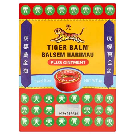 Buy Tiger Balm Plus Ointment 10g Uses Dosage Side Effects