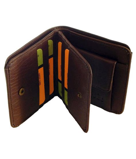 Orbit Brown Tri Fold Leather Regular Wallet Buy Online At Low Price In