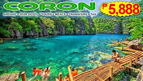 3d 2n Coron Palawan Tour Package 2015
