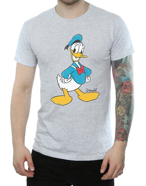 Disney Mens Classic Donald Duck T Shirt Fruugo Us