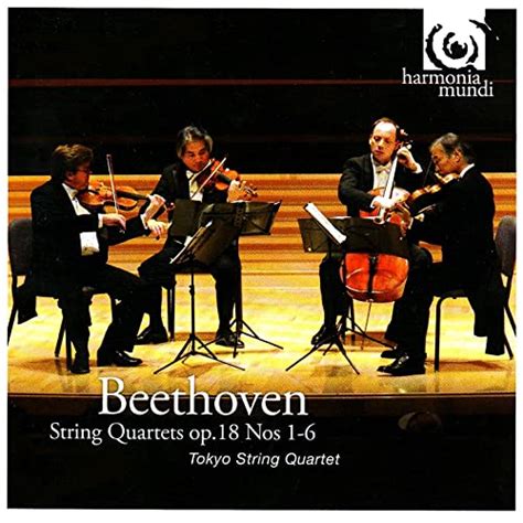 Beethoven String Quartets Op 18 No 1 6 De Tokyo String Quartet Sur