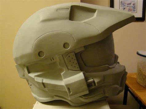 Halo 4 Master Chief Lifesize Helmet Casting By Stonyprops
