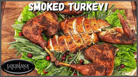 Smoked Spatchcock Turkey On The Louisiana Grills Black Label Pellet