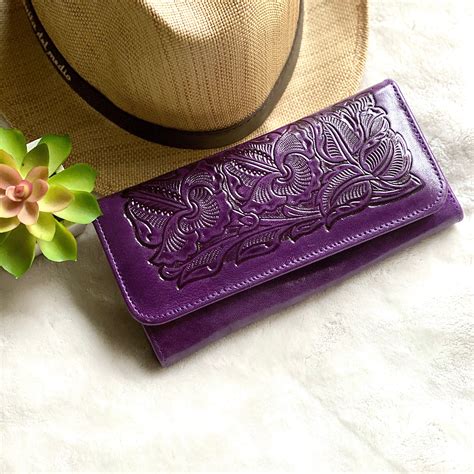 Womens Wallet Leather Wallet For Woman T For Her Blue Woman