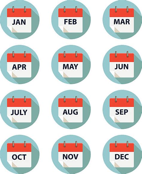 104200 Month Calendar Icon Stock Illustrations Royalty Free Vector