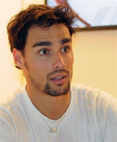 Grigor dimitrov and fabio fognini chat at the net after their semifinal match at the stockholm open in stockholm, sweden on october 21, 2017. Fabio Fognini - Wikipedia