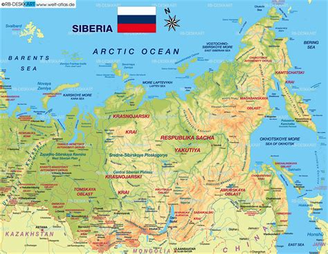 Sibirien Karte Goudenelftal