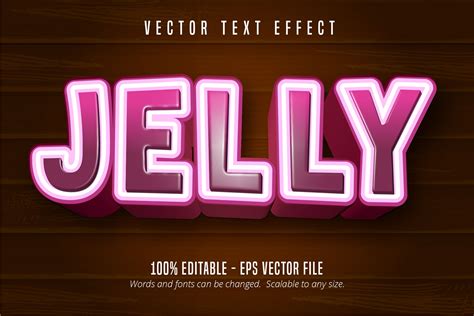 Jelly Comic Style Editable Text Effect Graphic By Mustafa Bekşen