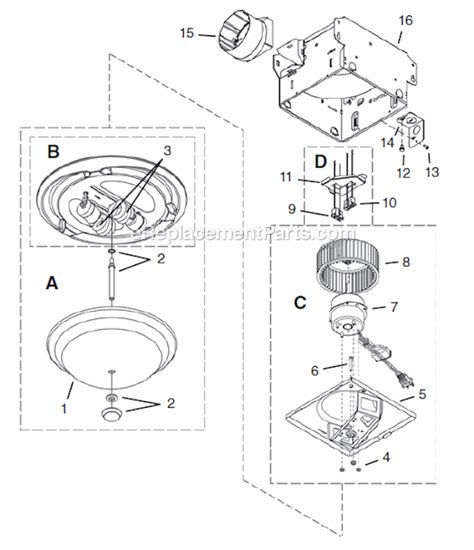 Check spelling or type a new query. Nutone Decorative Ventilation Fan With Light | 772RBNT ...