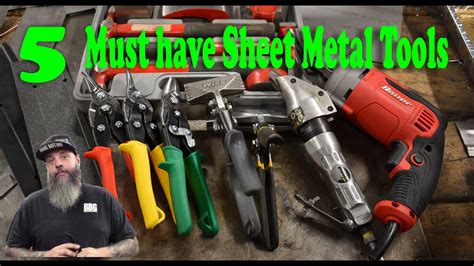 5 Must Have Sheet Metal Tools Youtube