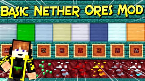 Basic Nether Ores Mod Encuentra Diamantes Fácilmente Minecraft 116