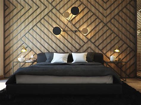 Bedroom Wood Accent Wall Ideas