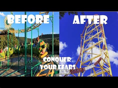 How To STOP Being SCARED Of ROLLER COASTERS Tips Over Come Your Fears YouTube