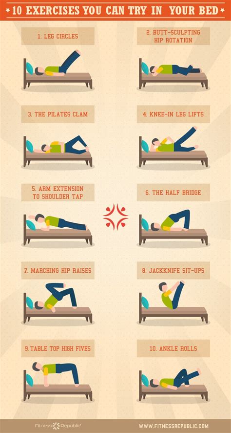 Printable Bed Exercises For Elderly
