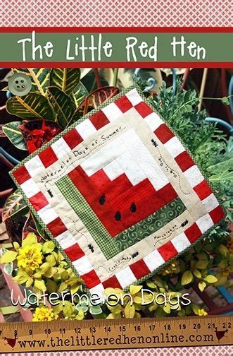 Please support the authors and publishers of these amazing books by purchasing a. Watermelon Days Kit | The Little Red Hen - Quilt Shop