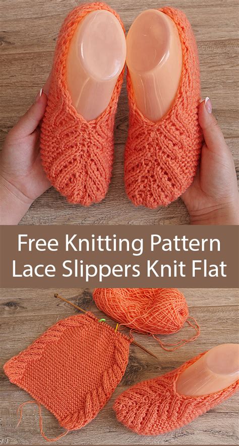 Free Knitting Pattern For Easy Two Needle Ribbed Slipper Socks Slipper