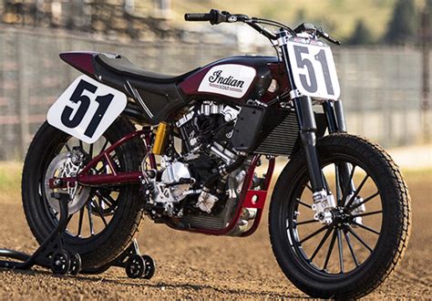 The emergence of flat track racing basically coincides with motorcycles assuming their traditional shape back in 1920s. Breaking News. Indian Scout FTR750 Flat Track Race Bike ...