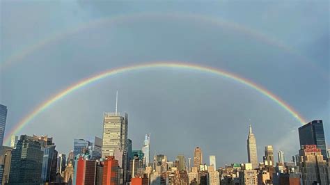 See Nycs Double Rainbow On The 50th Anniversary Of Pride
