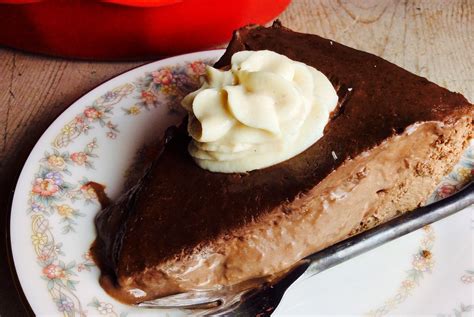 Substitute try preparing with philadelphia indulgence dark chocolate. Food Fitness by Paige: Fudge Frosted Chocolate Mousse Pie ...