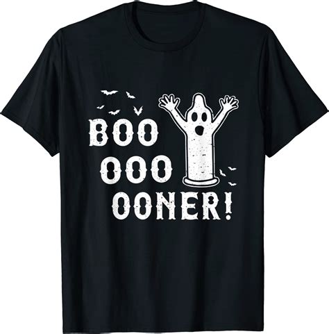 Funny Halloween Shirt Boo Boo Booner Boo Ghost Condom T