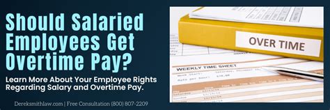 Should Salaried Employees Get Overtime Pay