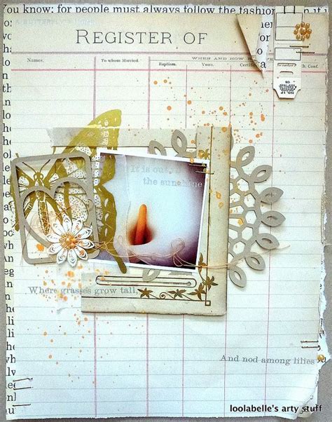 Jbs Jan Diecut Layout Inspiration Journal Inspiration Scrapbooking