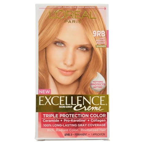 Shop L Oreal Excellence Creme Light Reddish Blonde Rb Warmer Hair