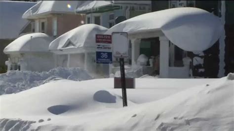 Major Snow Fall Continues For Buffalo Ny Youtube