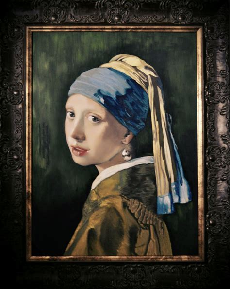 Girl With The Pearl Earring Johannes Vermeer 17th Century Dutch