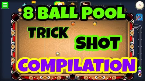8 Ball Pool Trick Shot Compilation Youtube