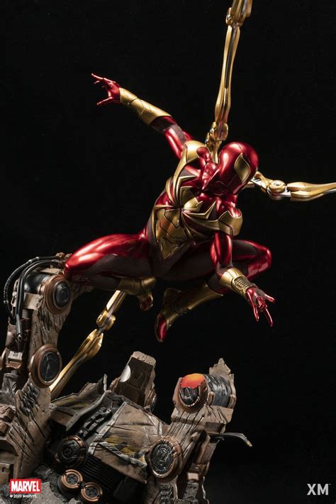 Preorder Xm Studios Iron Spider 14 Statue In 2023 Iron Spider