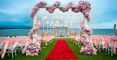 Unique And Reliable Sunset Beach Wedding By Symphony Events