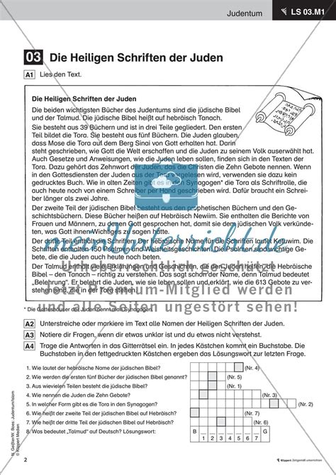 Gebete der Juden - meinUnterricht