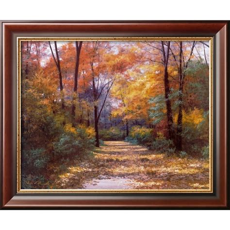 Shop 33 In W X 28 In H Framed Landscapes Wall Art At