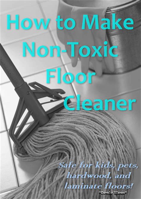 Condo Blues Homemade Non Toxic Floor Cleaner