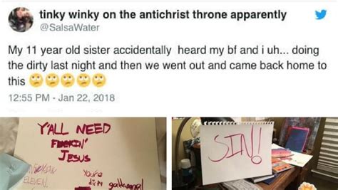 11 year old trolls older sister with furious notes all over the house after overhearing her