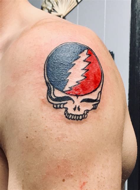 grateful dead steal your face r tattoo