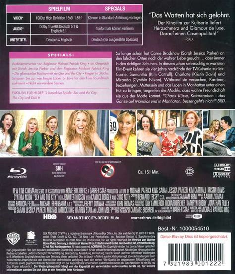 Sex And The City Blu Ray Jpc